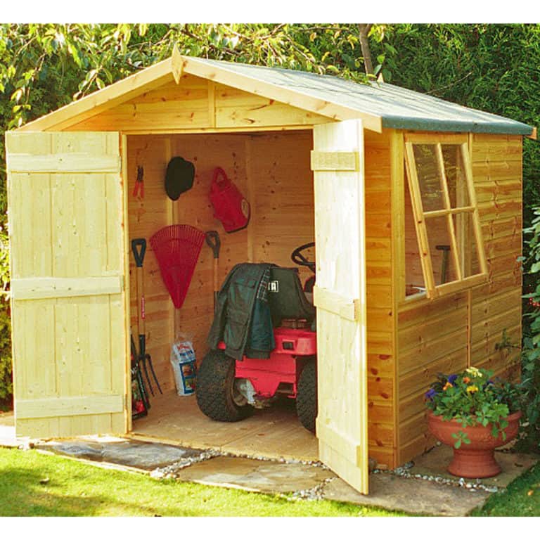 Shire Alderney Double Door Wooden Garden Shed