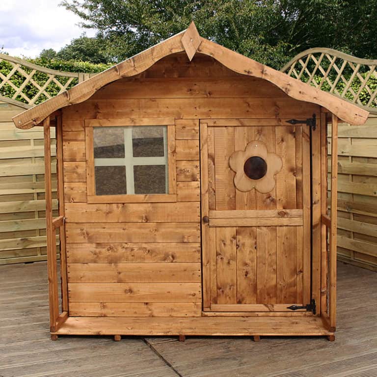 5x5 Mercia Tulip Wooden Garden Playhouse for kids