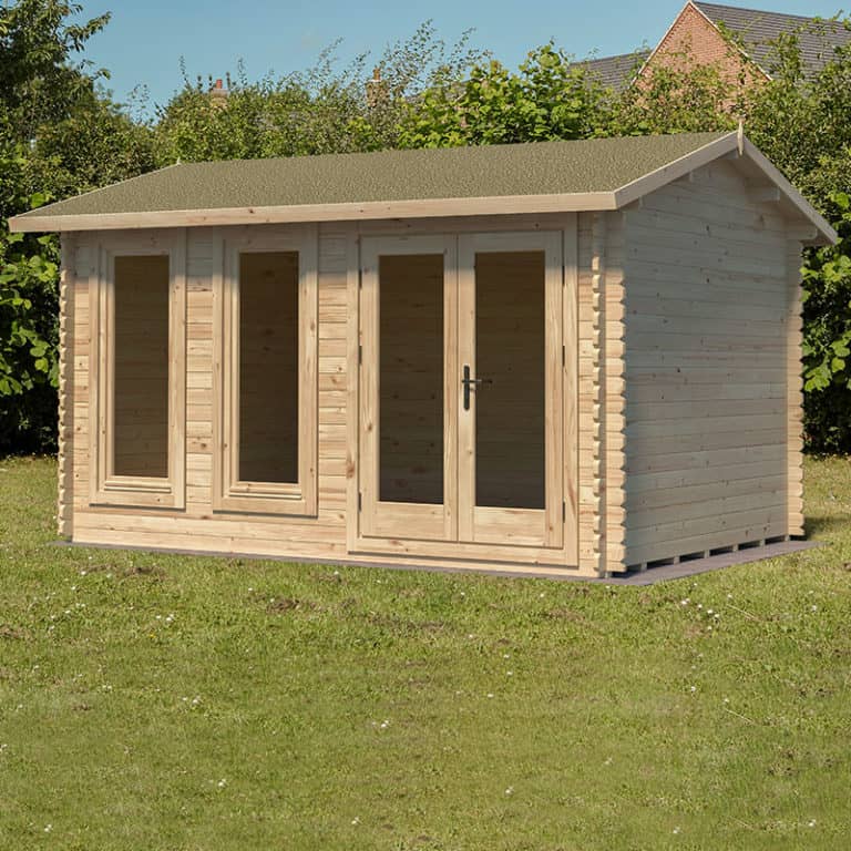 Forest Chiltern 4m x 3m log cabin with double glazing