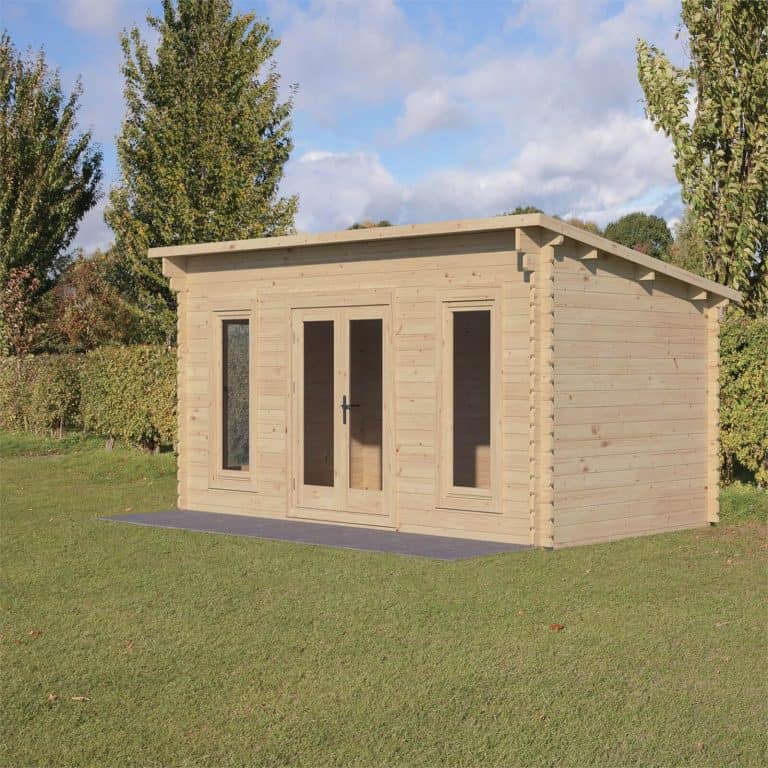 Forest Elmley 5.0m x 3.0m log cabin with double glazing