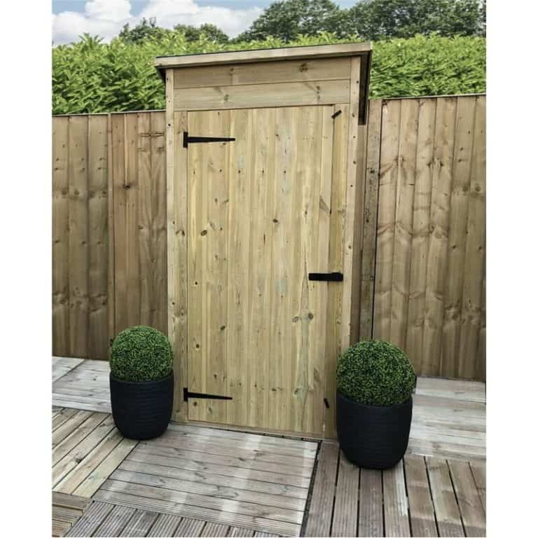 3 x 2 pressure treated pent garden store for outdoor storage