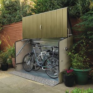 3132400_trimetals-ramped-metal-bike-shed-green-insitu5-min
