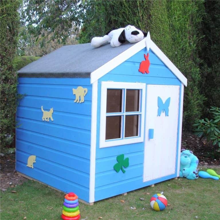 4 x 4 Wooden Playhut Playhouse for kids