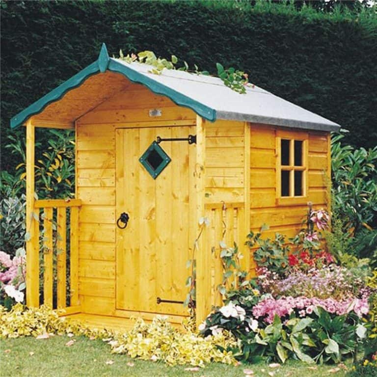 4 x 4 wooden hide playhouse for kids