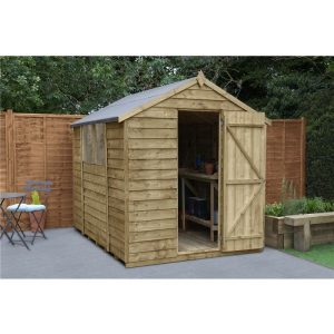 8ft-x-6ft-pressure-treated-overlap-apex-wooden-garden-shed-single-door-24m-x-19m-L-8776375-17860225_1