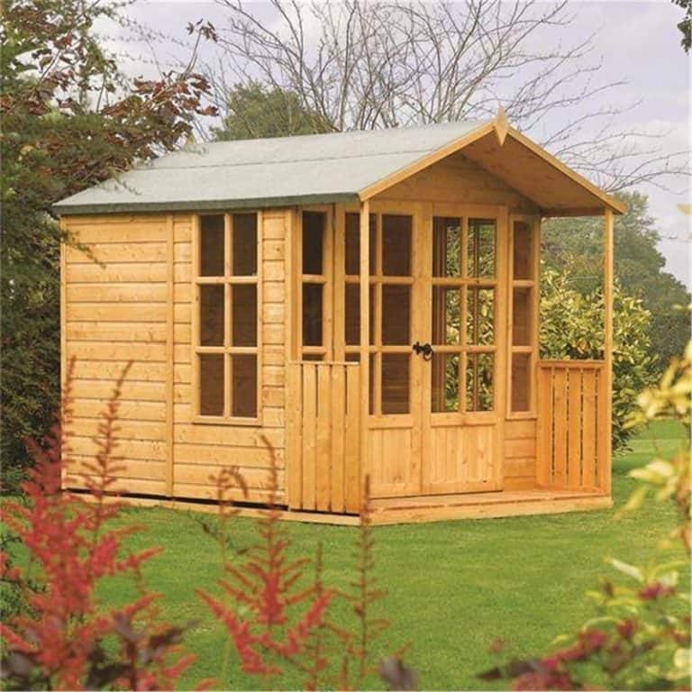 Deluxe 10 x 7 Summerhouse featuring stylish design