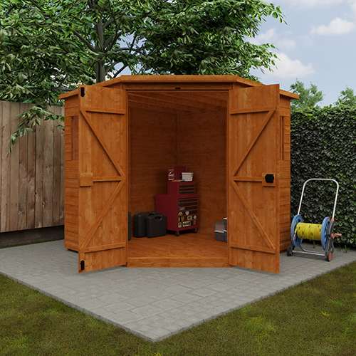 deluxe-corner-shed-7x7w-lifestyle-front-open
