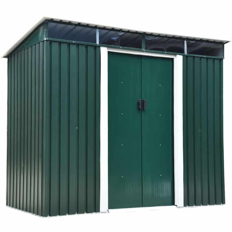 outsunny-4-x-6ft-pent-roofed-metal-garden-shed-house-hut-gardening-tool-storage-L-385786-9194815_1