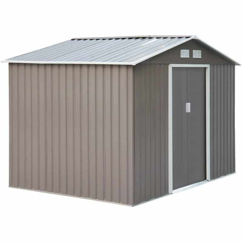 outsunny-galvanised-metal-shed-garden-outdoor-storage-unit-w-2-doors-grey-9x6ft-L-385786-16041694_1