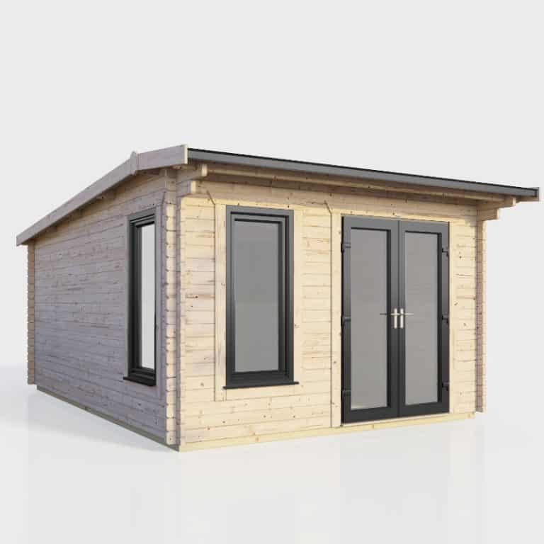 Spacious Oren 3.8m x 5m Duchess Log Cabin with elegant design