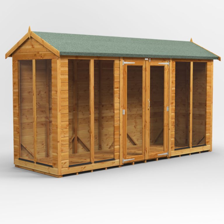 Stylish Oren 12' x 4' shiplap summer house