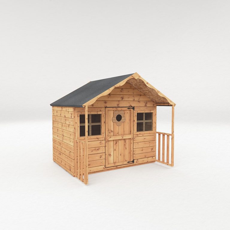 Mercia 6' x 5' Wooden Shed with two windows.