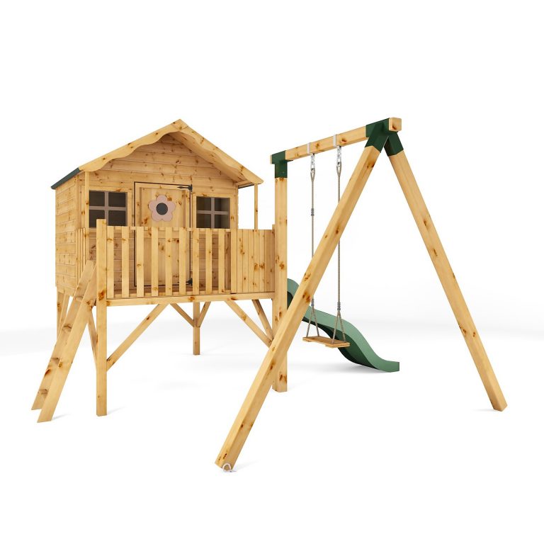 Mercia 5ft x 6ft Honeysuckle Wooden Playhouse for kids