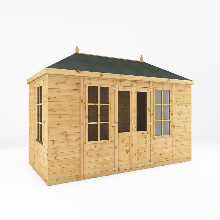 Mercia 12ft x 6ft Premium Clover Summerhouse with installation