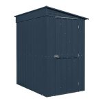 4' x 6' Globel Lean To Anthracite Grey Metal Shed.jpg