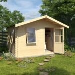 12' x 10w' Milne Log Cabin - Quality Garden Building Image
