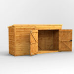 10x3_pent_high_bike_shed_open