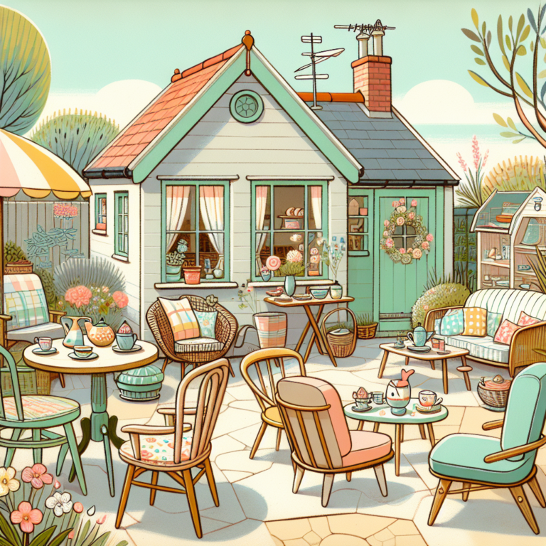 Comparative image illustrating top-rated garden furniture options for summer houses