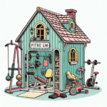 How to Create a Mini Home Gym in Your Playhouse