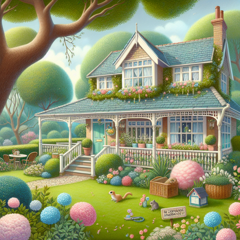 Summer house in a serene environment with considerations for insurance needs