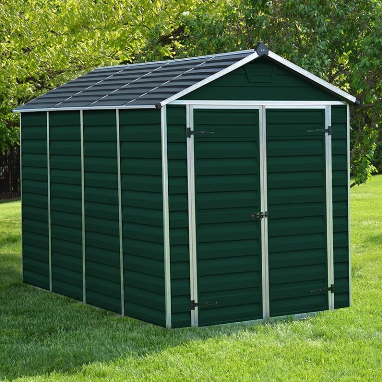 Palram Canopia Green Skylight Plastic Shed