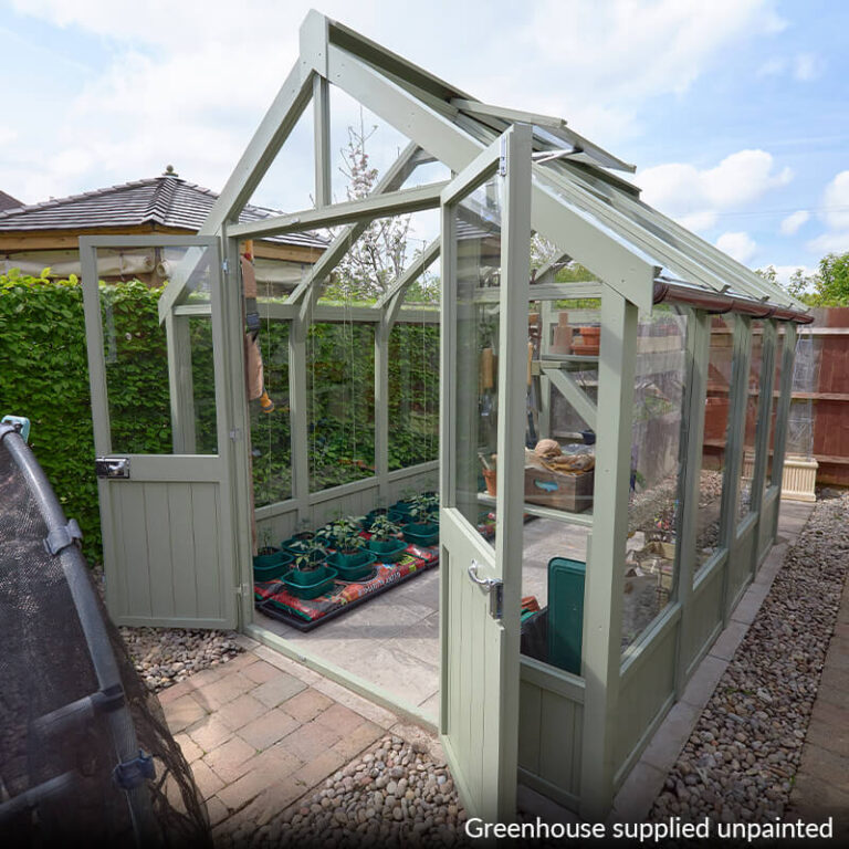 Forest Vale Modular Wooden Greenhouse