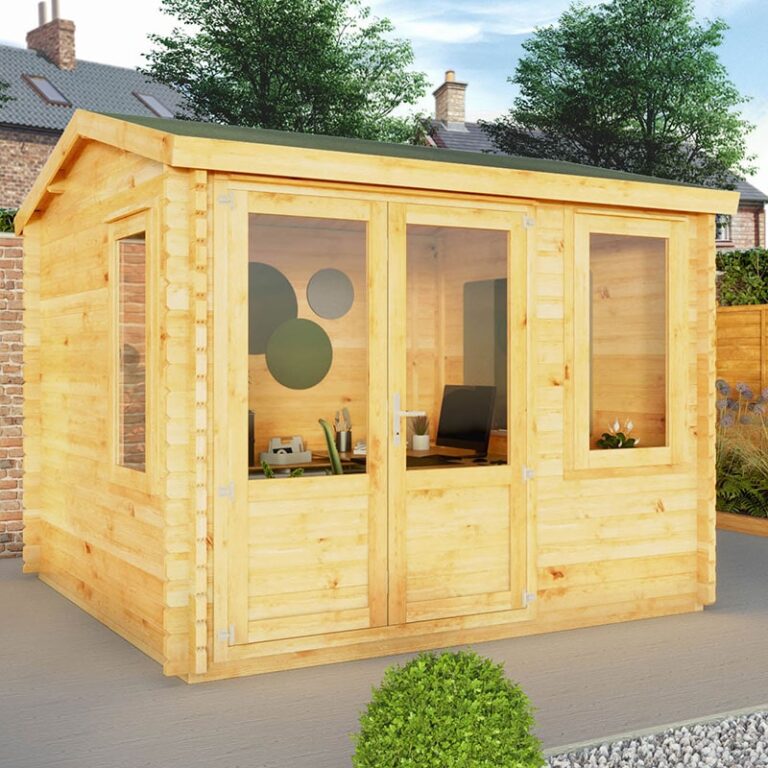 Mercia 10' x 10' Wooden Shed with 2 Windows