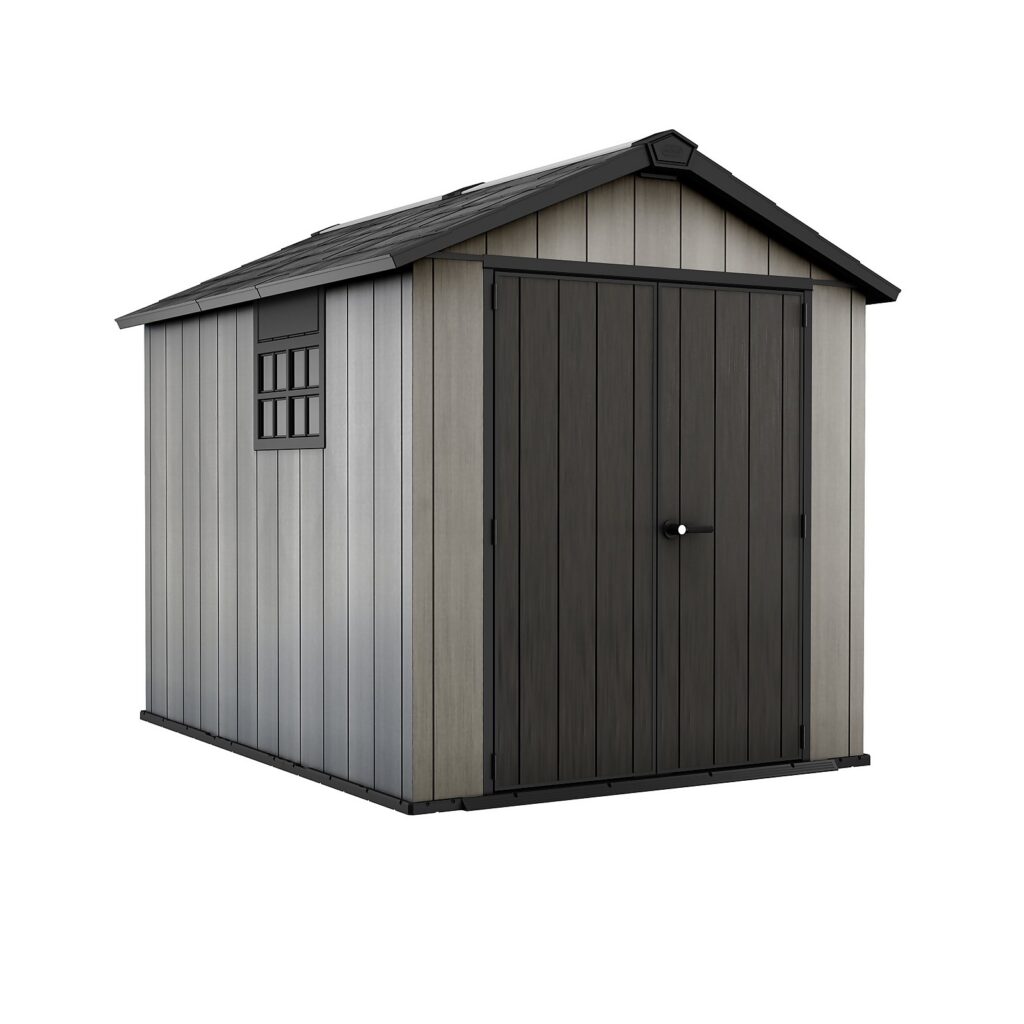 keter-oakland-7-5-x-9ft-outdoor-garden-apex-storage-shed-grey