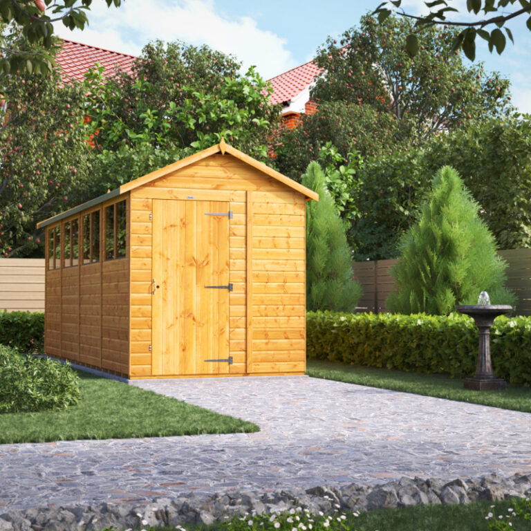 Oren 16' x 6' Shiplap Modular Custom Apex Shed