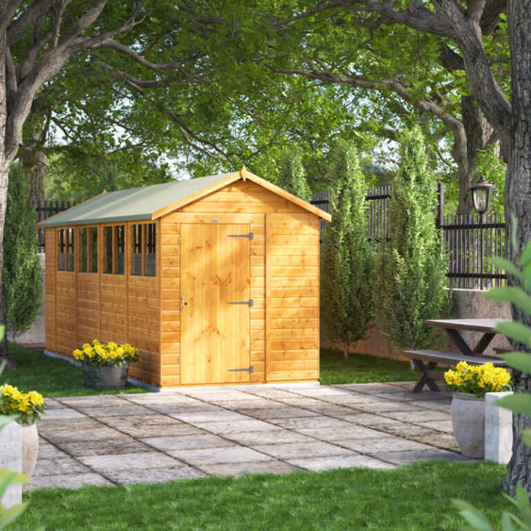 Oren 18' x 6' Shiplap Modular Custom Apex Shed main image