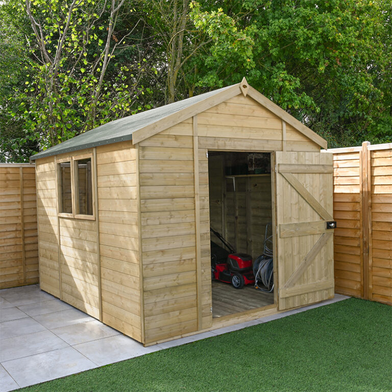 Forest Timberdale 25yr Guarantee Tongue & Groove Pressure Treated Apex Shed