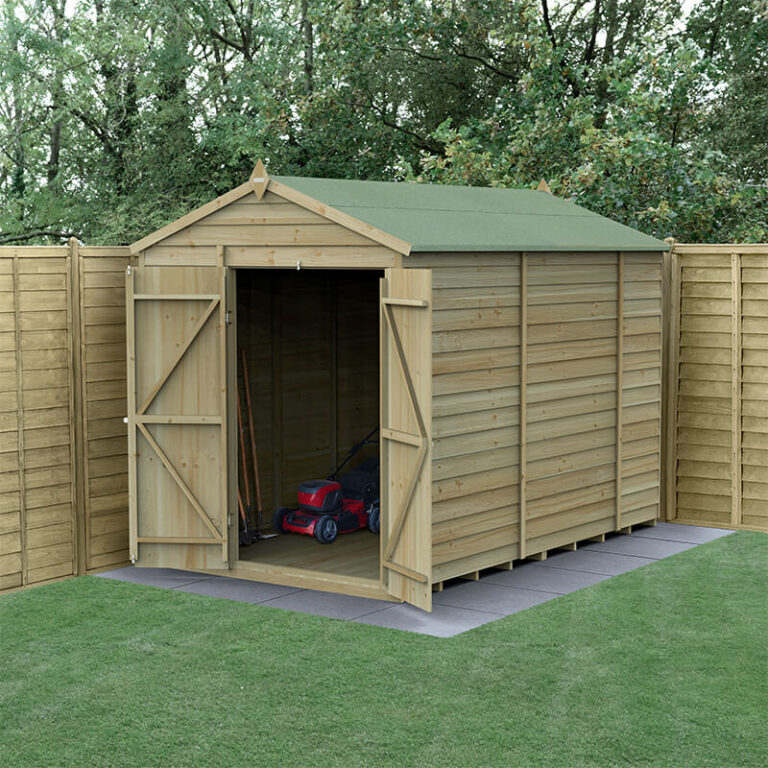 10' x 6' Forest 4Life Windowless Apex Shed - Perfect for Secure Storage