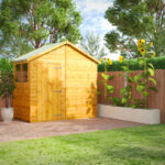 Oren 4' x 8' Shiplap Modular Custom Apex Shed
