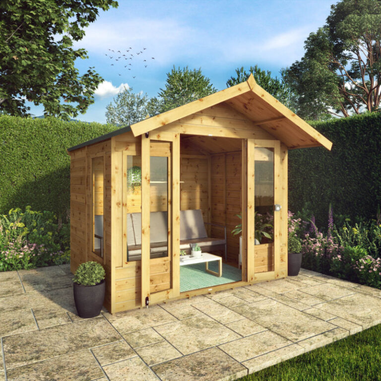 Adley 6' x 8' Adderbury Summer House with double doors and stylish design