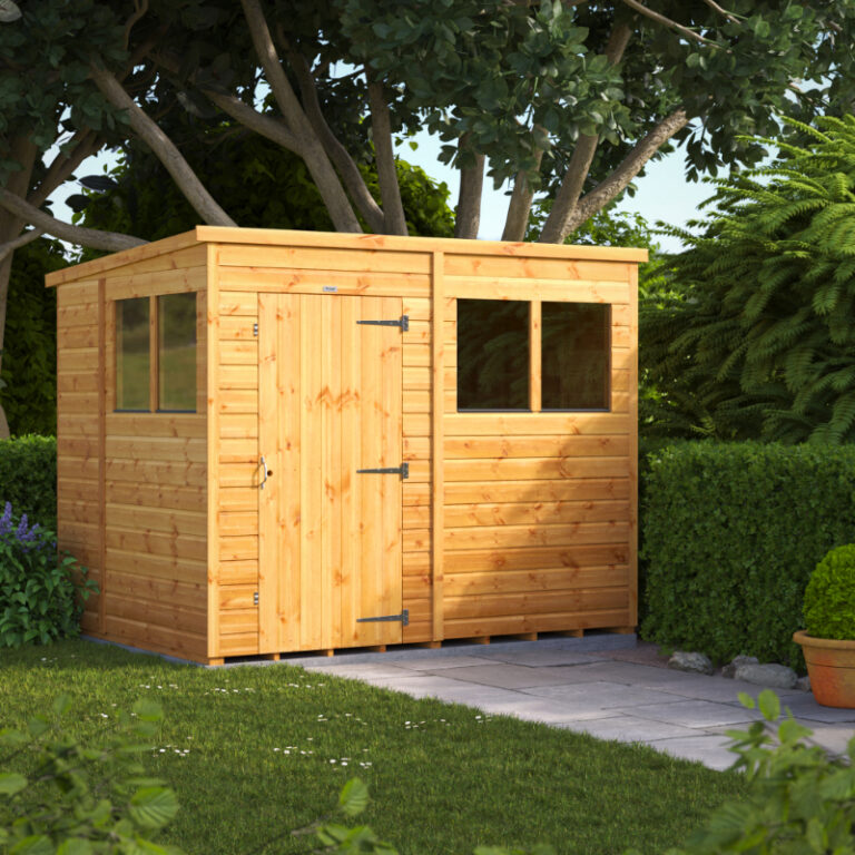 Oren 8' x 6' Shiplap Modular Custom Pent Shed