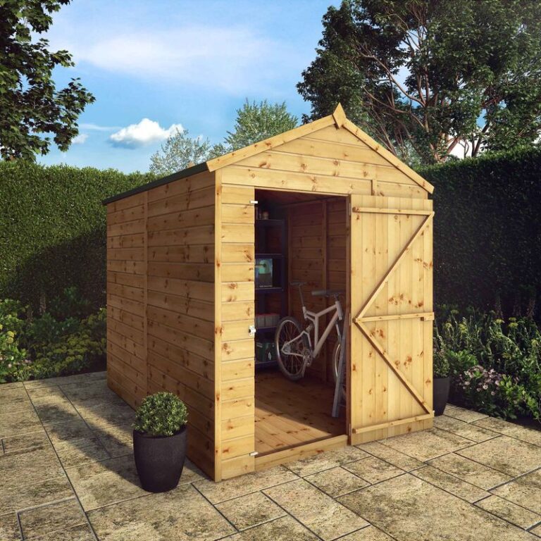 Adley 8' x 6' Premium Windowless Shiplap Shed