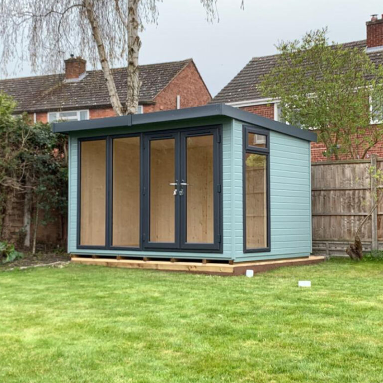 Bards 12' x 8' Othello Bespoke Insulated Garden Room Painted