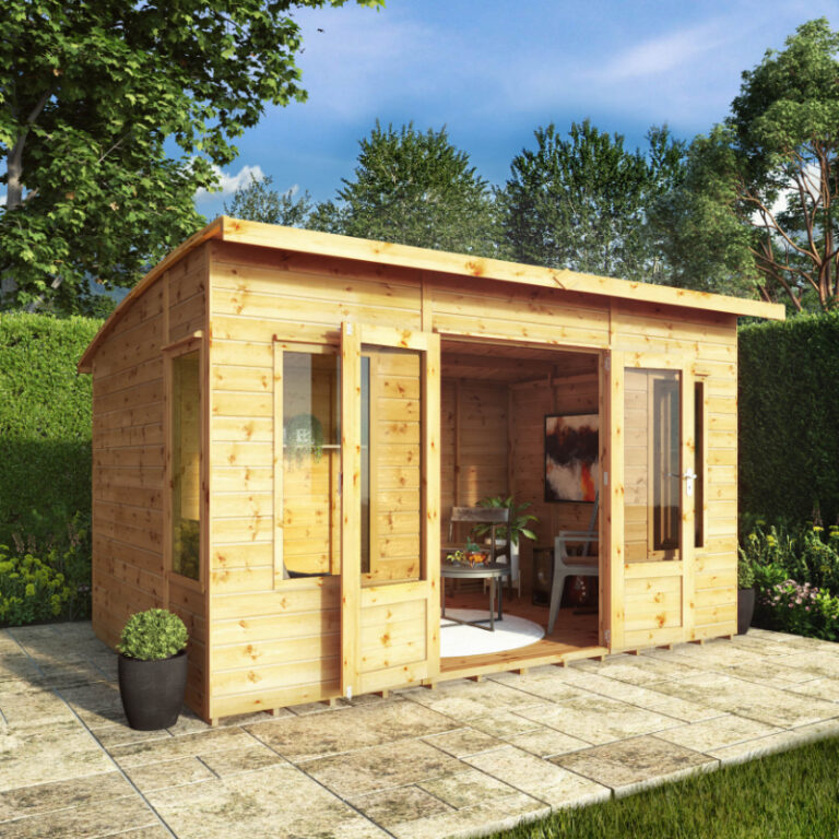 Adley 12' x 8' Loxley Summer House - stylish garden building