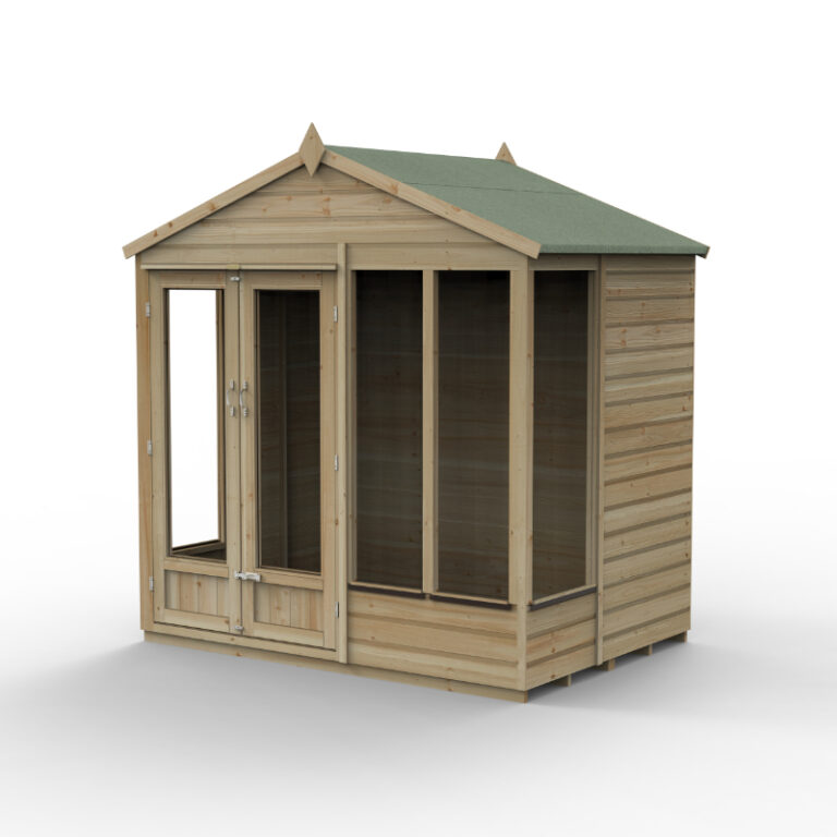 Hartwood 7' x 5' Worcester Pressure Treated Shiplap Apex Summer House