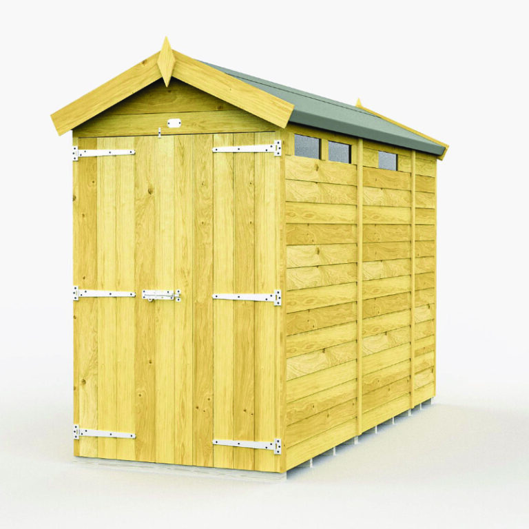 Holt Pressure Treated Shiplap Modular Apex Security Shed