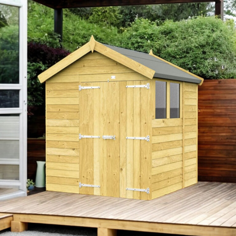 Holt 6' x 7' Double Door Shed - Durable and Functional Garden Storage