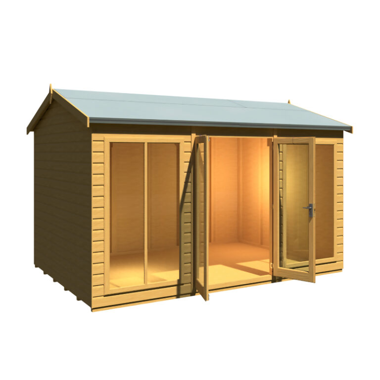 Stylish Loxley 12' x 8' Morval Summer House with double doors