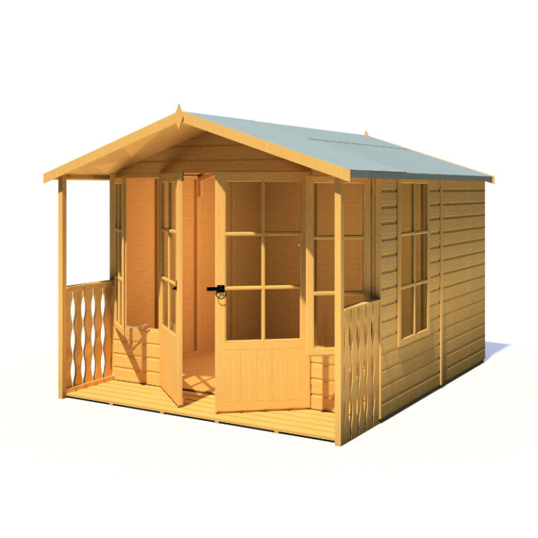 Loxley 8' x 10' Ashwater Summer House With Veranda