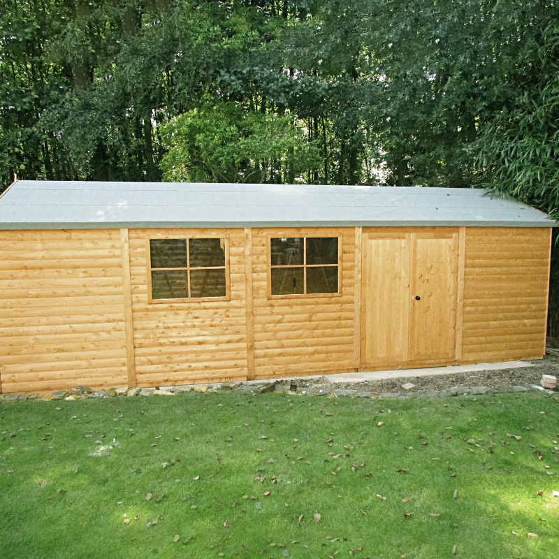 In-Depth Review of the Loxley 30' x 12' Loglap Workshop