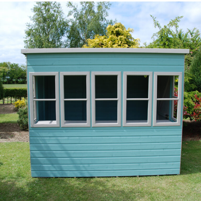 Loxley 8' x 6' Wooden Shed with a pent roof