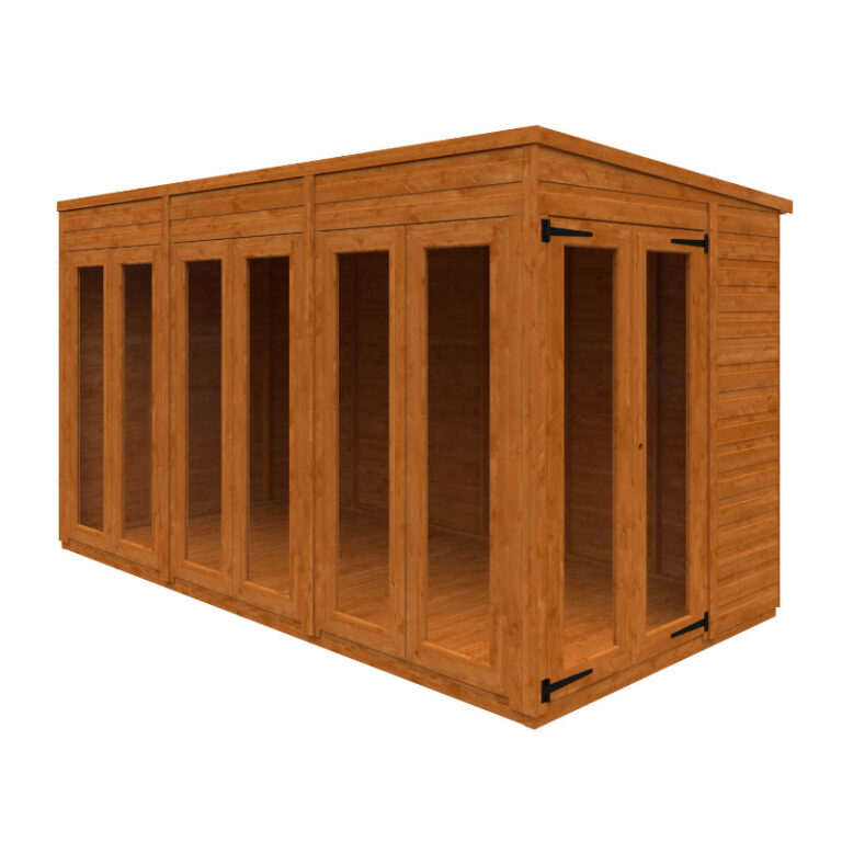 Redlands 6' x 12' Magpie Summer House with double doors