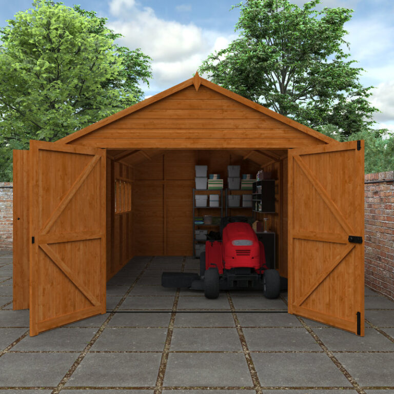 Redlands 10' x 20' Shiplap Apex Wooden Garage