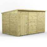 Oren 12' x 8' Premium Shiplap Modular Custom Pent Shed