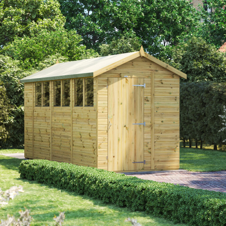 Oren 14' x 6' Premium Shiplap Modular Custom Apex Shed