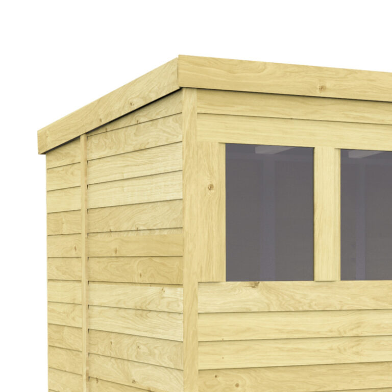 Holt 13' x 8' Pressure Treated Shed with Tongue and Groove Cladding